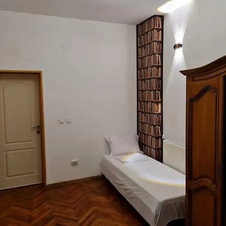 Vintage Library - City Scape 3 Piata Romana Apartment